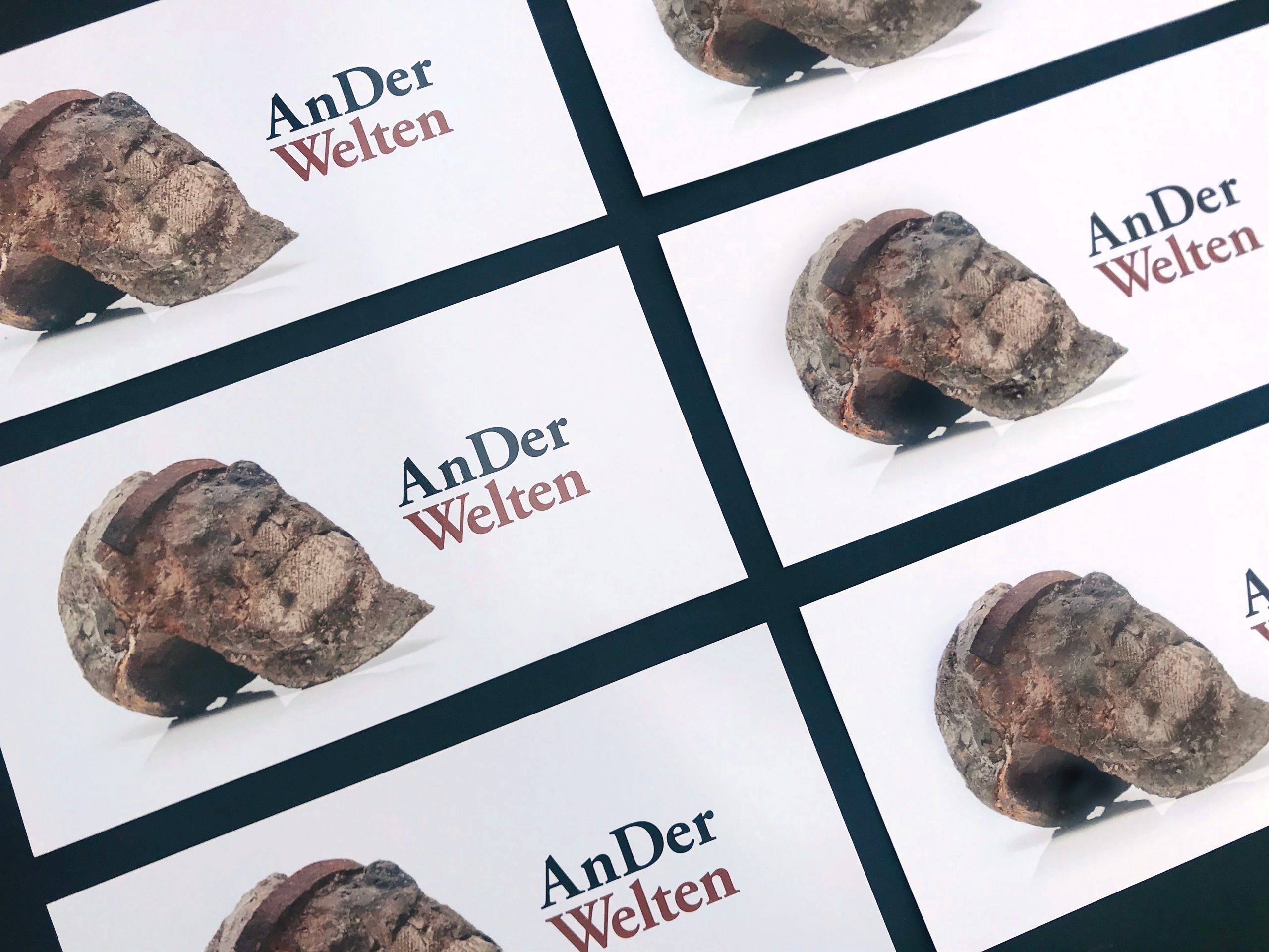 BCS Design Lab Designagentur Oberhausen Einladungskarte Künstlergruppe AnDer